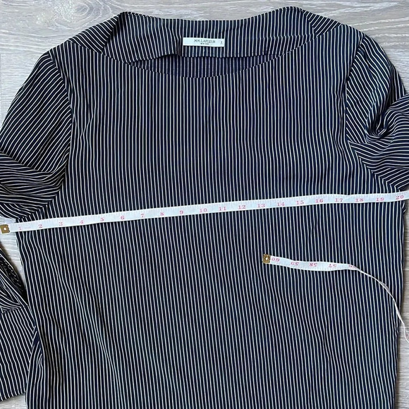 M.M Lafleur Rampling Top, Navy/White Stripe - Picture 11 of 12